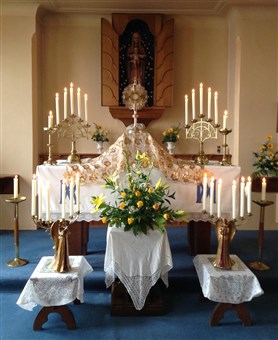 Quarant Ore altar
